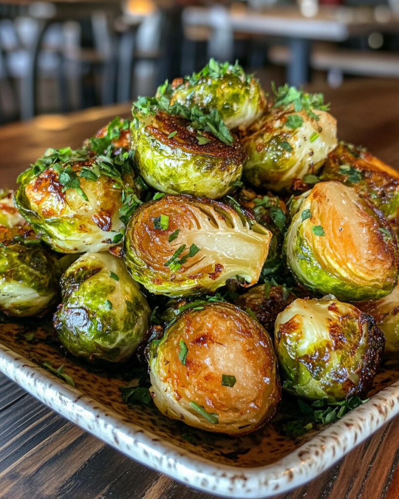 Cavoletti di Bruxelles arrosto con burro allaglio