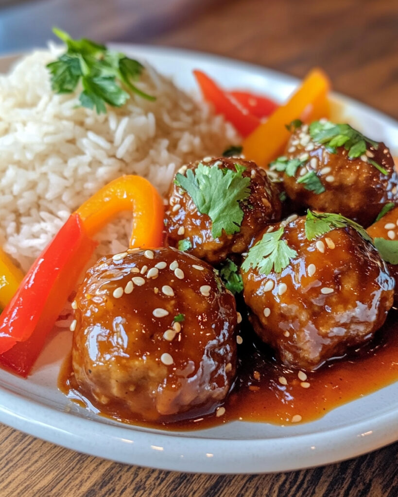Polpette Glassate Agrodolci