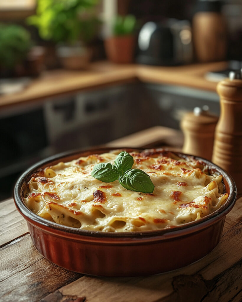 Pollo e Penne al Pesto Cremoso