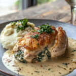 Stufato classico di pollo e gnocchi