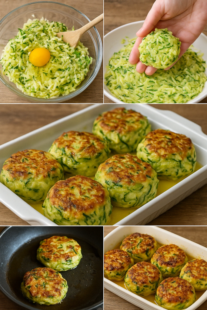 Frittelle di Zucchini Croccanti e Morbide: Un Antipasto, Piatto Principale o Delizia da Mangiare con le Mani Irrinunciabile