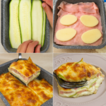 Zucchine crude con prosciutto e mozzarella: un pasto estivo veloce e leggero pronto in pochi minuti.