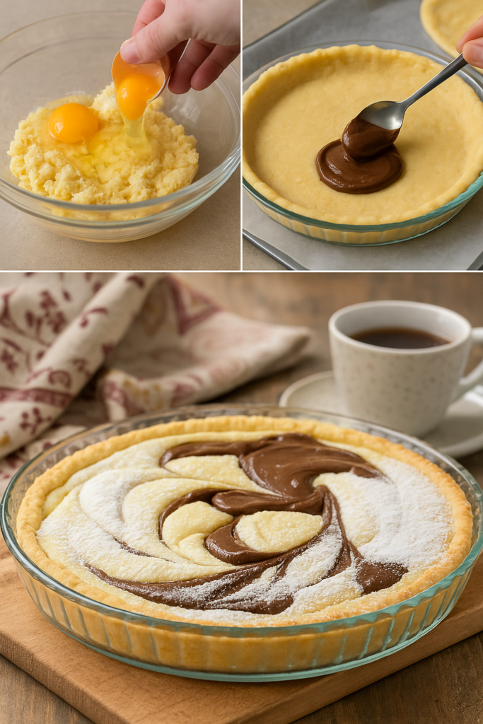 Crostata Morbida Irresistibile con Nutella e Crema di Ricotta per Ogni Occasione Speciale