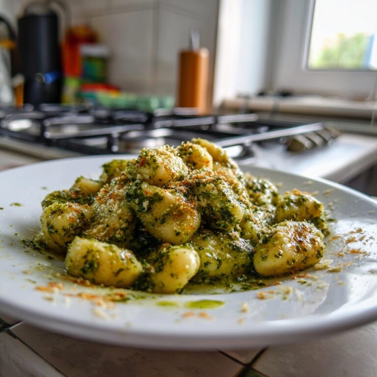 Creamy Pesto Gnocchi