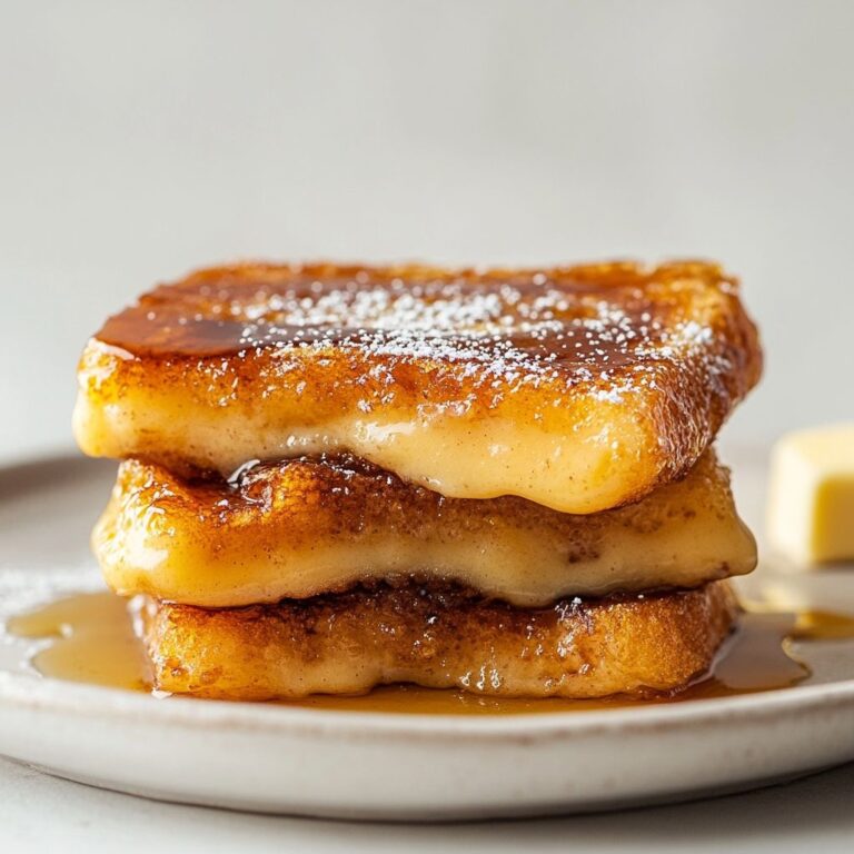 French toast crème brûlée