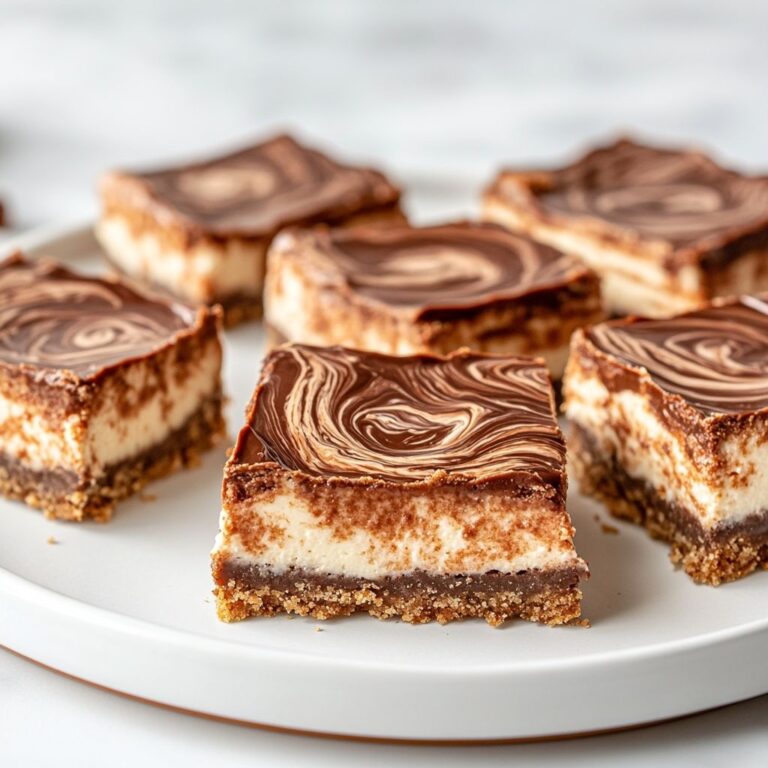 Nutella Cheesecake Bars