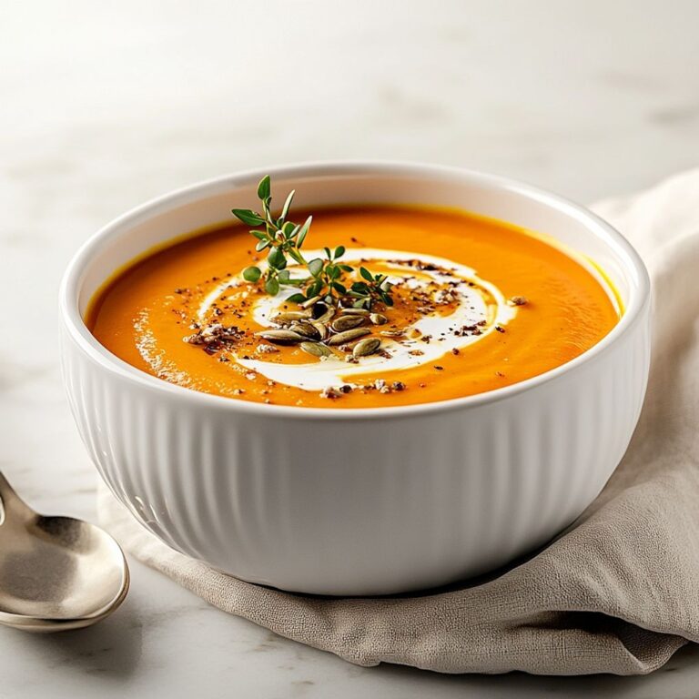 Zuppa di zucca butternut