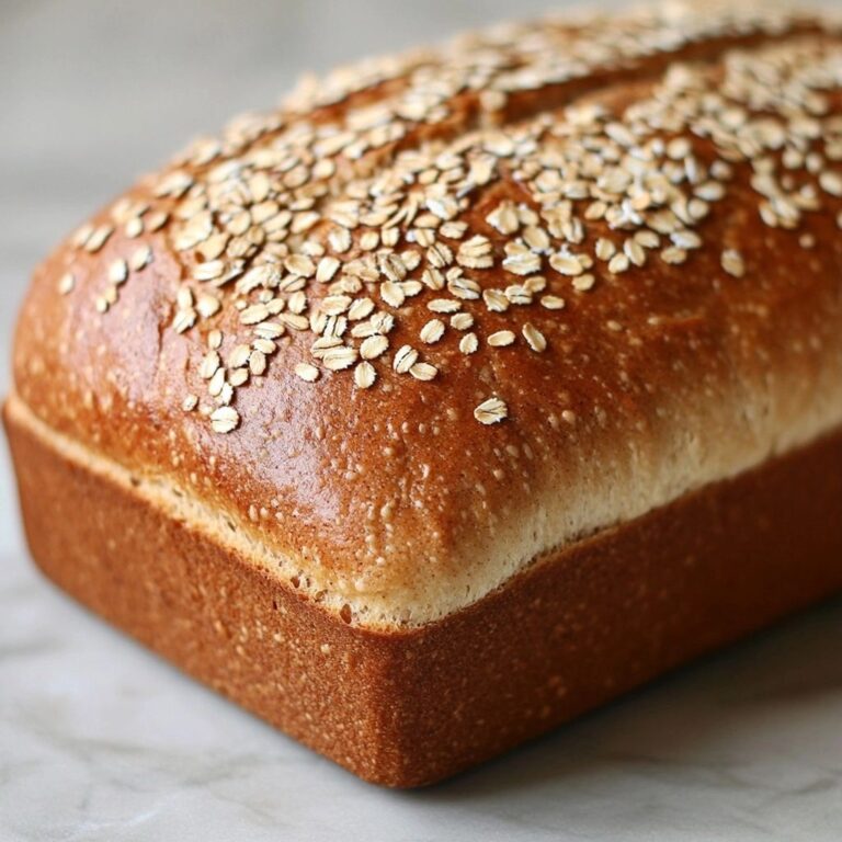8-Ingredient Whole Wheat Bread For Sandwiches