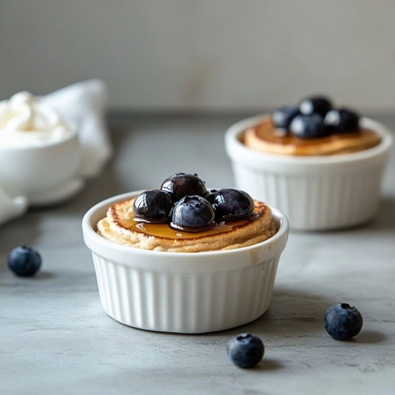 High-protein Baked Protein Pancake Bowls