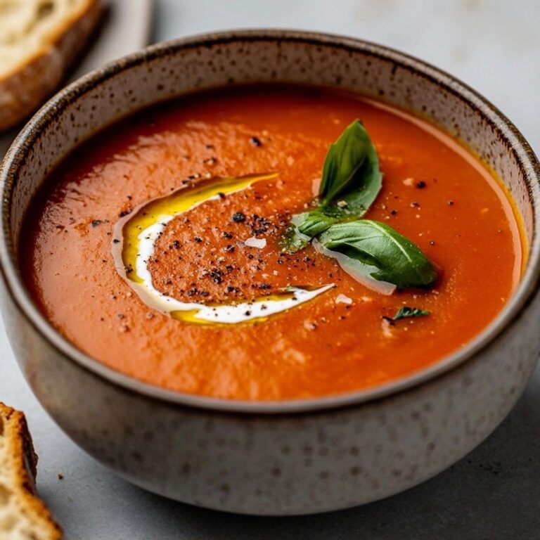 Roasted Tomato Soup For Weeknight Comfort