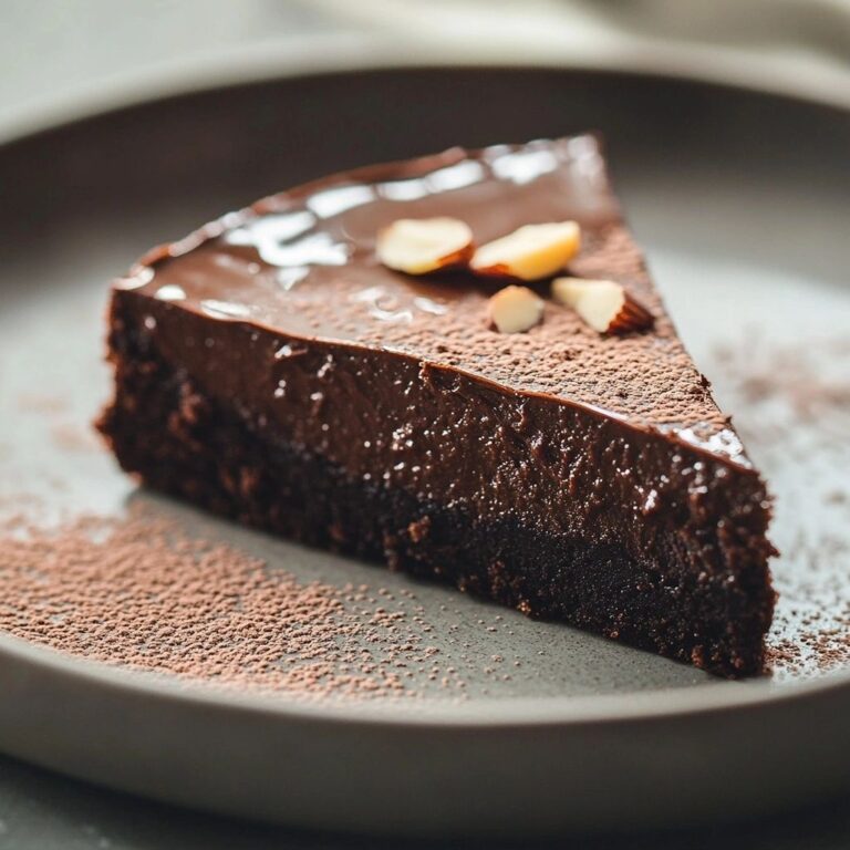 Flourless Chocolate Torta