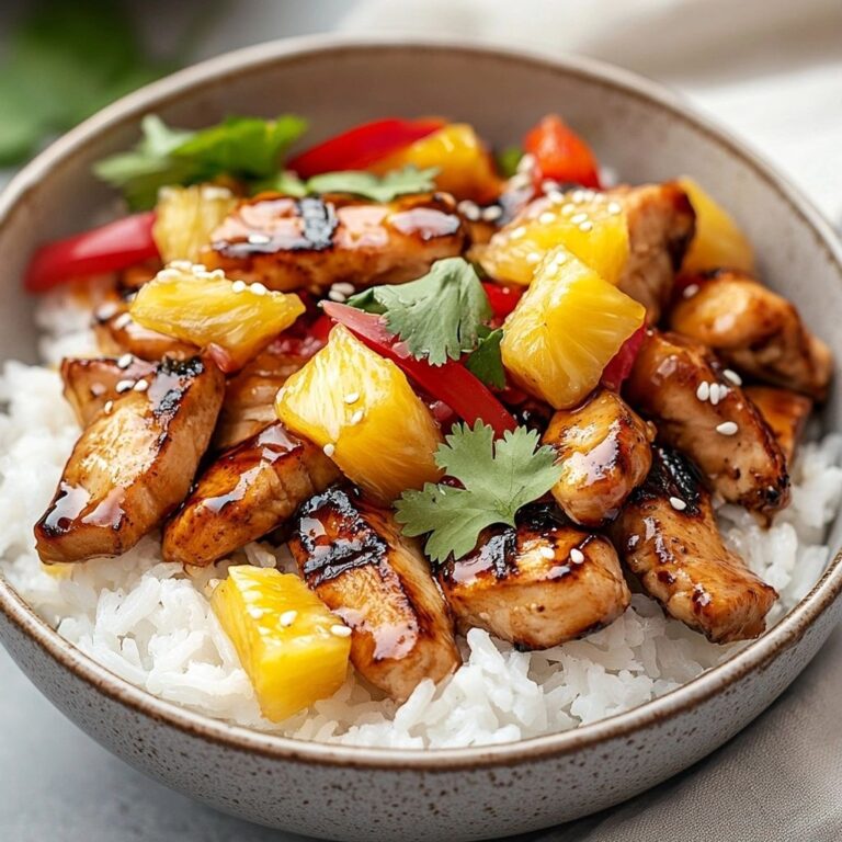 Pineapple Chicken Bowl
